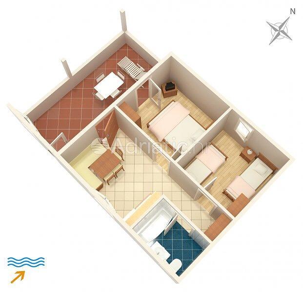 Apartment Mirela Supetar Exterior photo